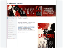 Tablet Screenshot of aleksandrvoinov.com